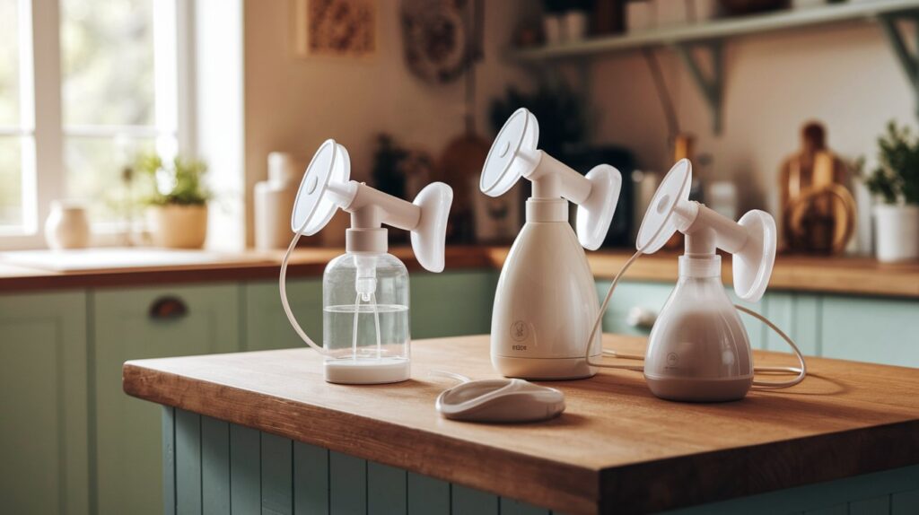 omparison of manual, electric, and wearable breast pumps for working mothers.