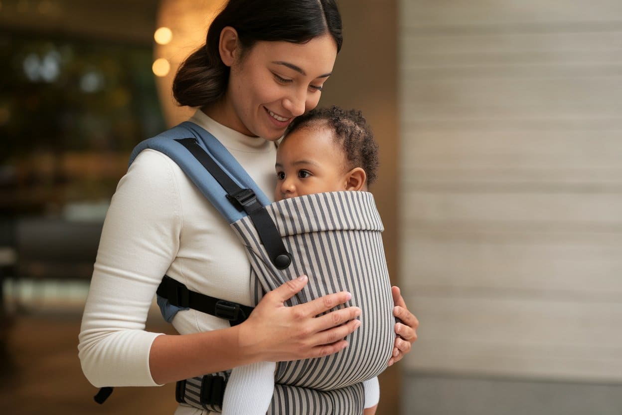 Modern parent babywearing guide feature image